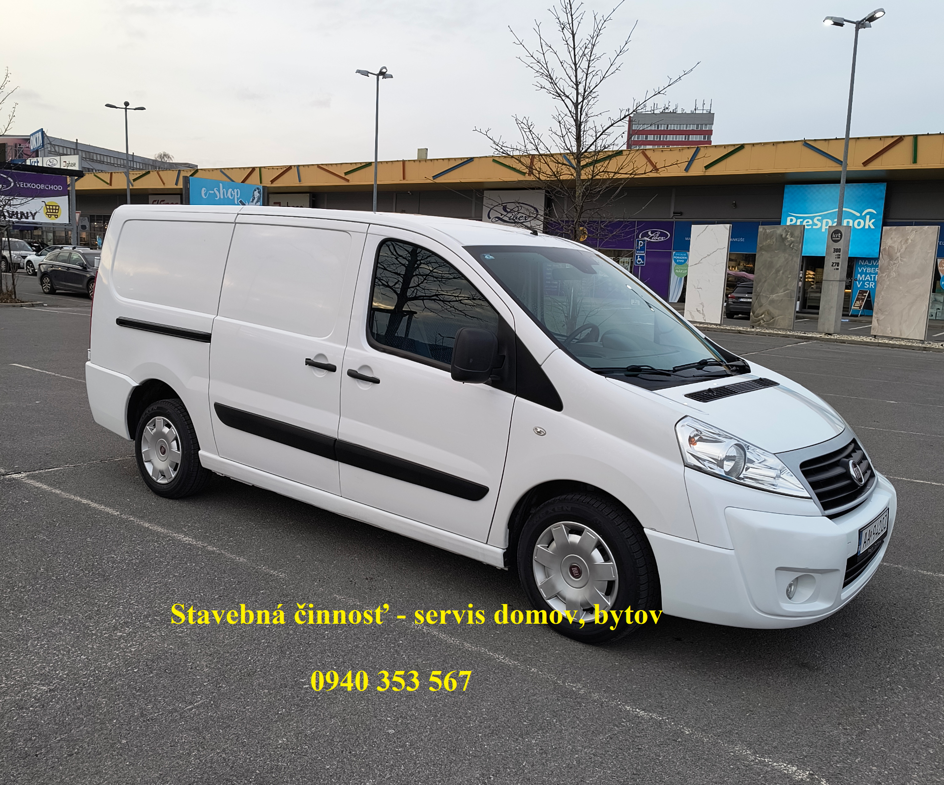 Stavebné práce domov bytov